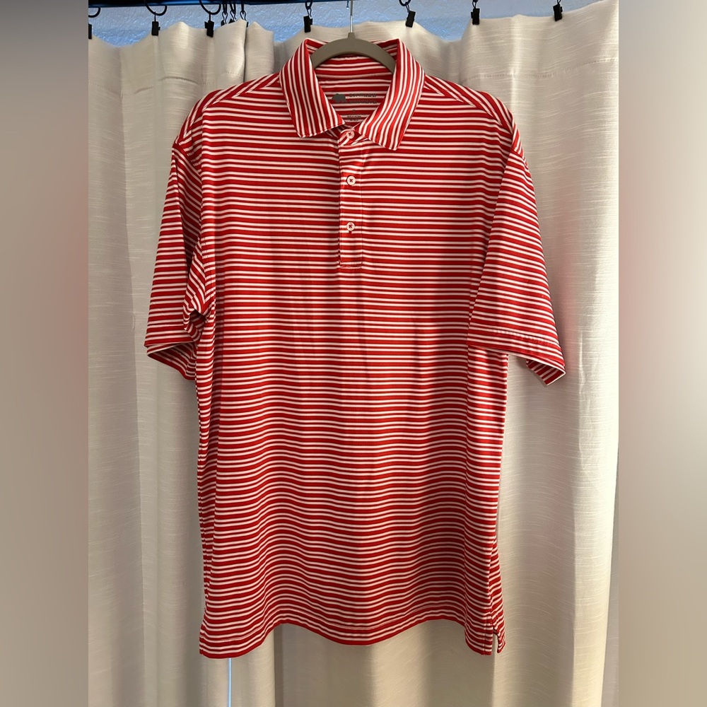 Onward Reserve Polo medium. This brand runs a little big.